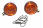 Preview: Blinker Satz vorn hinten orange Simson S51 S50 MZ TS ES ETZ