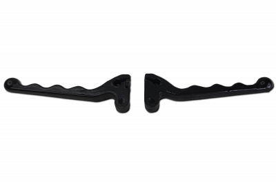 Set Handhebel Bremse, Kupplung für Simson S51 comfort Enduro ALU schwarz